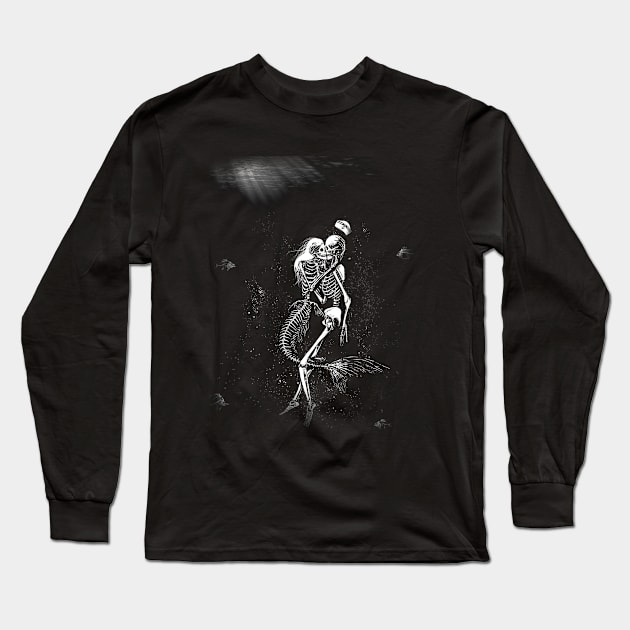 Siren's Kiss Long Sleeve T-Shirt by JumoArt